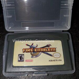 Fire Emblem GBA Video Game Gameboy Advance